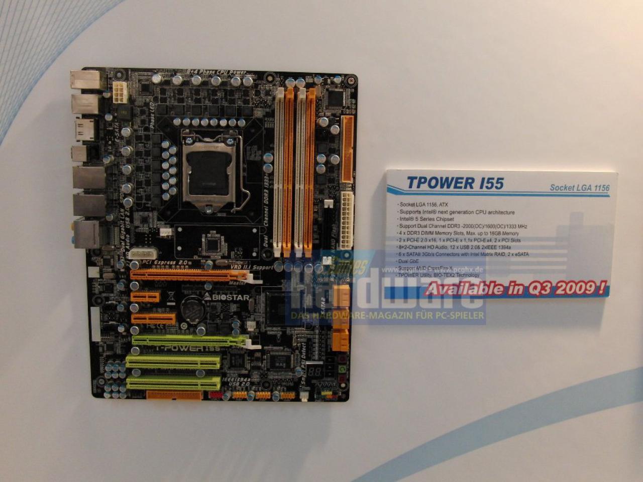 [02/03/2009] Biostar TPower I55: Crossfire-Unterstützung, aber kein SLI