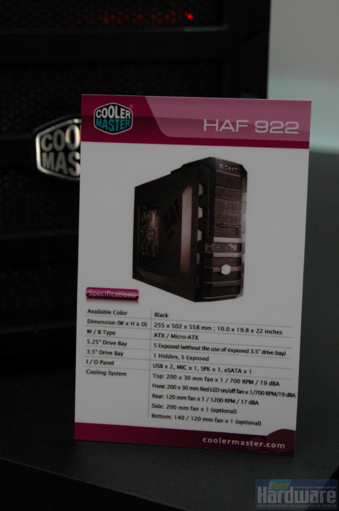 [17/03/2009] Coolermaster HAF Mini