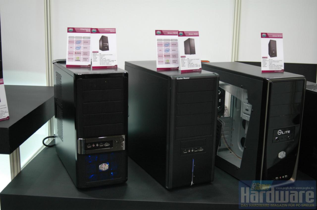 [17/03/2009] Coolermaster Gladiator 600, Sileo 500 und Elite 310