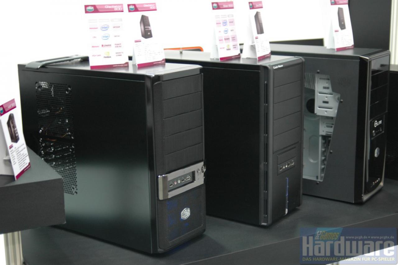 [17/03/2009] Coolermaster Gladiator 600, Sileo 500 und Elite 310