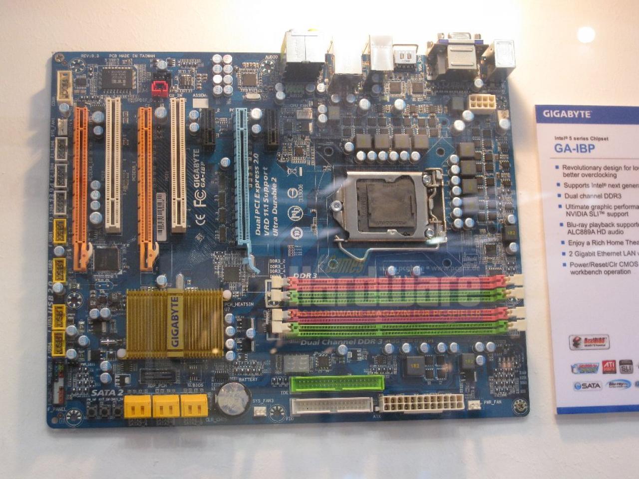 [03/03/2009] P55-Mainboard GA-IBP von Gigabyte (2)