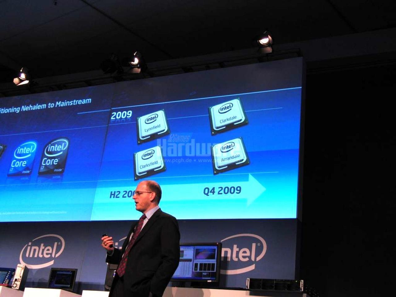 [03/03/2009] Intel kündigt Arrandale-Dualcore-Prozessor mit Hyperthreading und integrierter Grafik auf der Cebit an. (3)