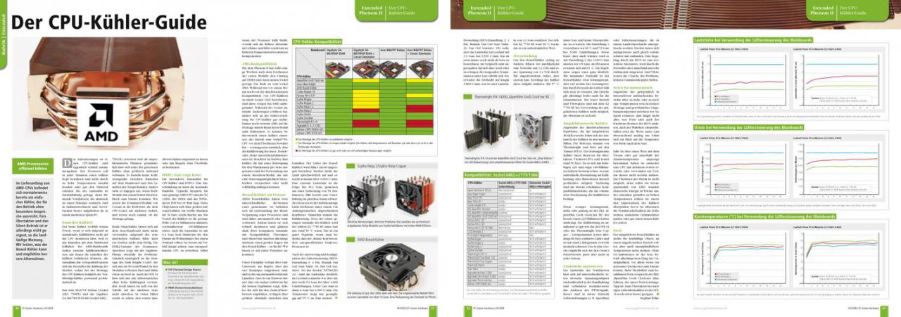 [31/03/2009] Im Lieferumfang von AMD-CPUs befindet sich normalerweise bereits ein einfacher Kühler, der für den Betrieb ohne besondere Ansprüche ausreicht. Fürs Übertakten und den Silent-Betrieb ist er allerdings nicht geeignet, so die landläufige Meinung. Wir testen, was der Boxed-Kühler kann und empfehlen bessere Alternativen.