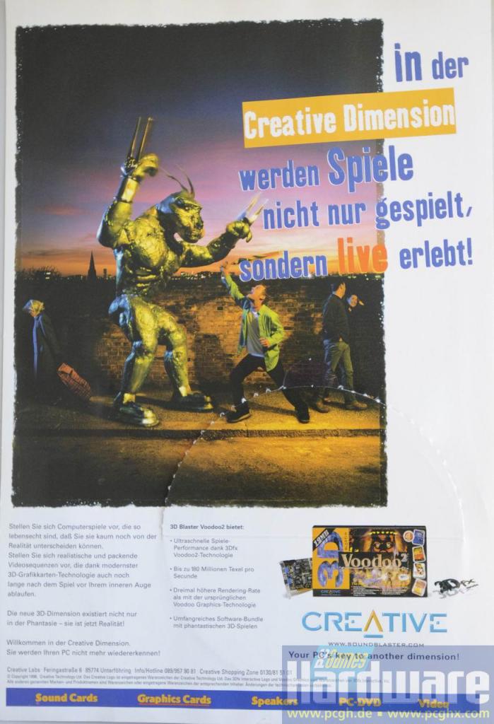 [18/03/2009] Kultige IT-Werbung: Creative ist kreativ beim Voodoo-Zauber