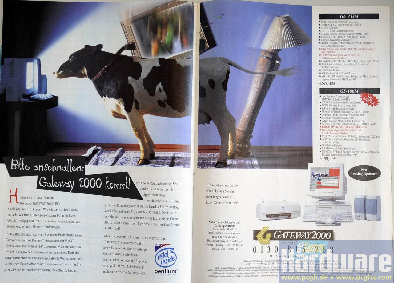 [18/03/2009] Kultige IT-Werbung: Kühe spielen am Computer. Oookayyyy....