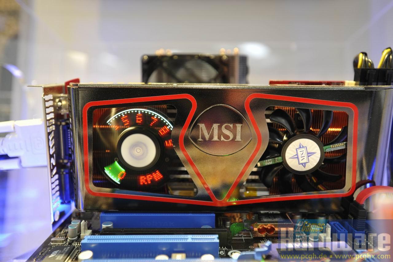 [04/03/2009] MSI GTX 260 Lightning: Bilder und Video der Geforce-Karte mit 1.792 MiB