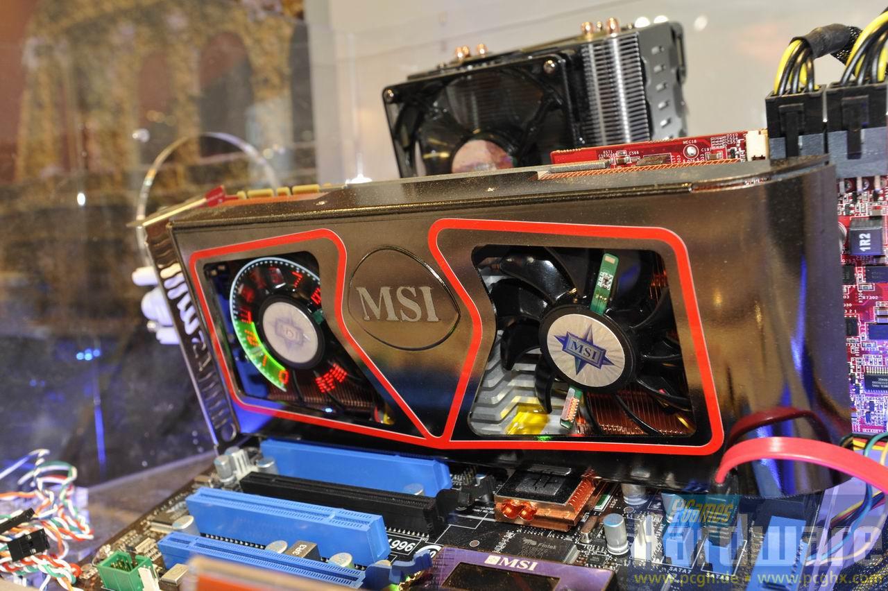 [04/03/2009] MSI GTX 260 Lightning: Bilder und Video der Geforce-Karte mit 1.792 MiB