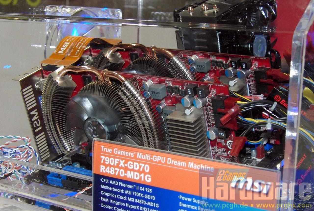 [07/03/2009] Cebit 2009: Die schönsten Grafikkarten der Messe (23) - MSI-R4870-MD1G