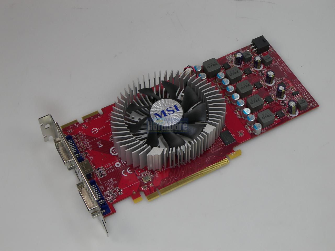 [06/03/2009] MSI Radeon HD 4830/1G (R4830-T2D1G): Eigenbau-PCB plus Dual-Slot-Kühler