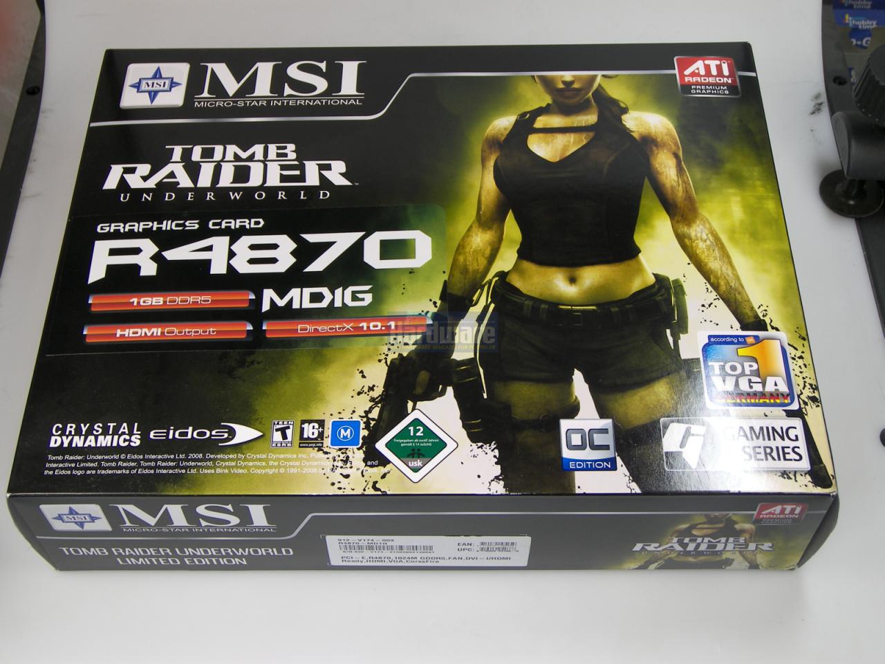 [06/03/2009] MSI Radeon HD 4870/1G (R4870-MD1G)