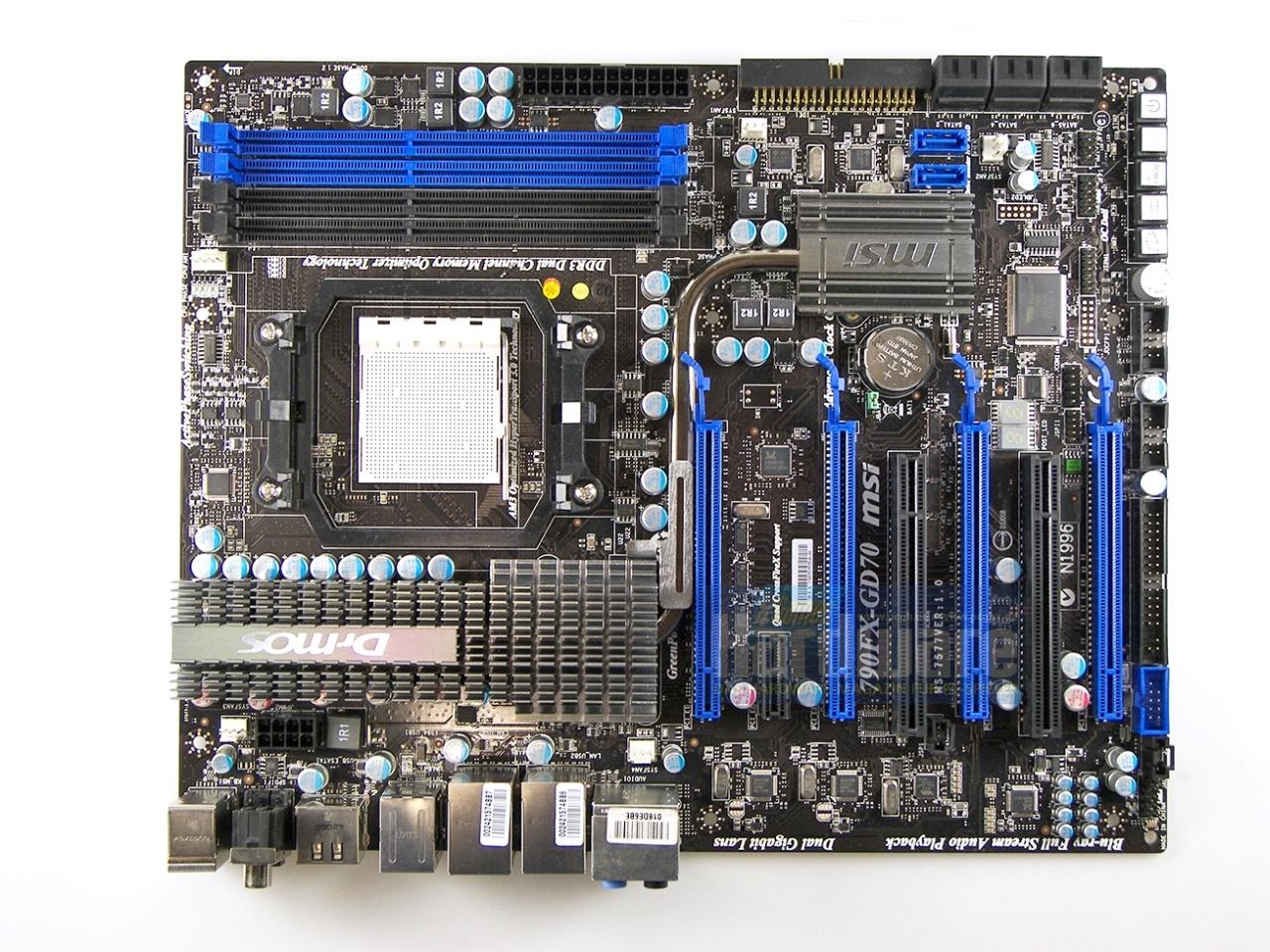 [23/03/2009] MSI 790FX-GD70 (790FX-Chipsatz)