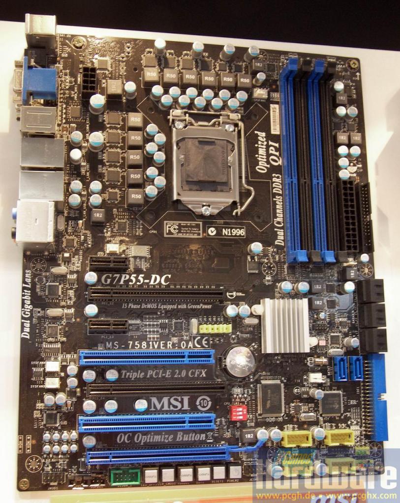 [09/03/2009] MSI G7P55 DC