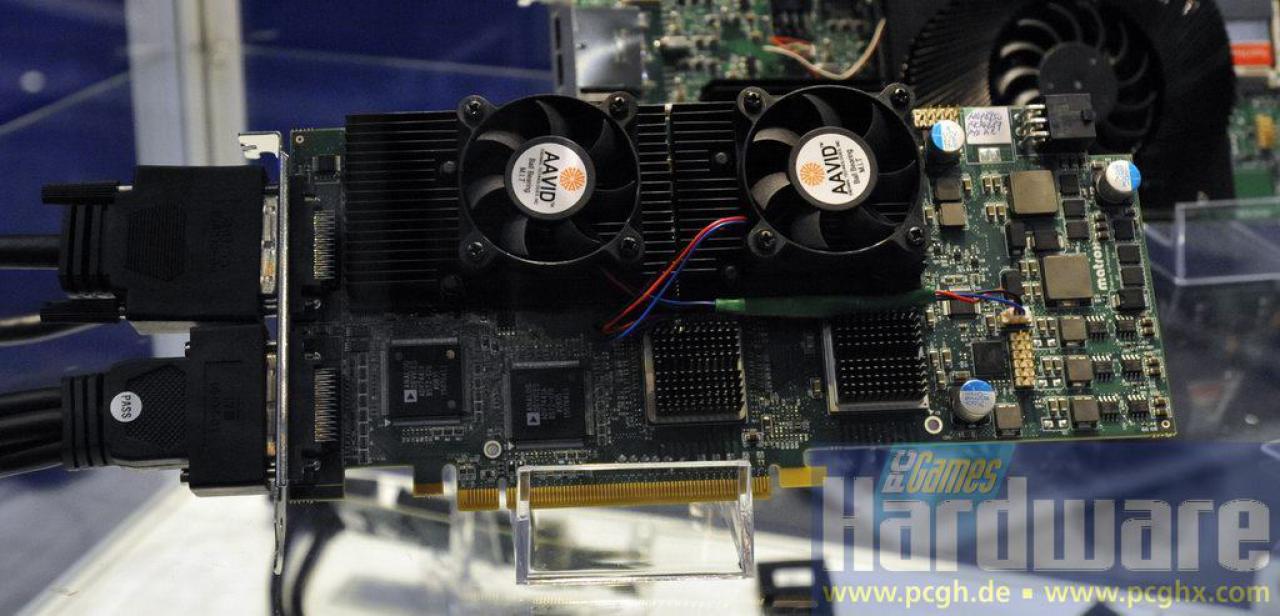 [07/03/2009] Cebit 2009: Die schönsten Grafikkarten der Messe (19) - Matrox