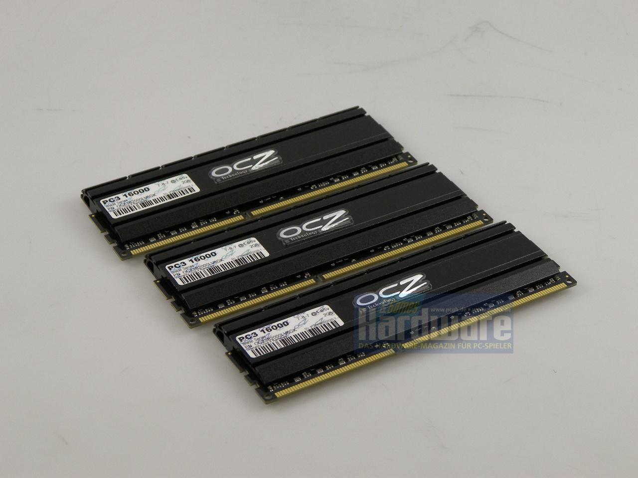 [31/03/2009] OCZ Blade OCZ3B2000LV6GK: 3 x 2.048 MiByte, DDR3-2000, 7-8-7, 1,65 Volt (3)