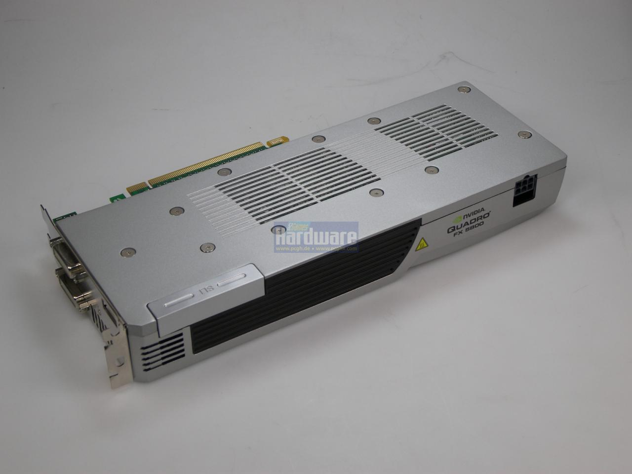 [26/03/2009] PNY Quadro FX 5800: 4.096 MiByte und 240 ALUs für 2.500 Euro (5)