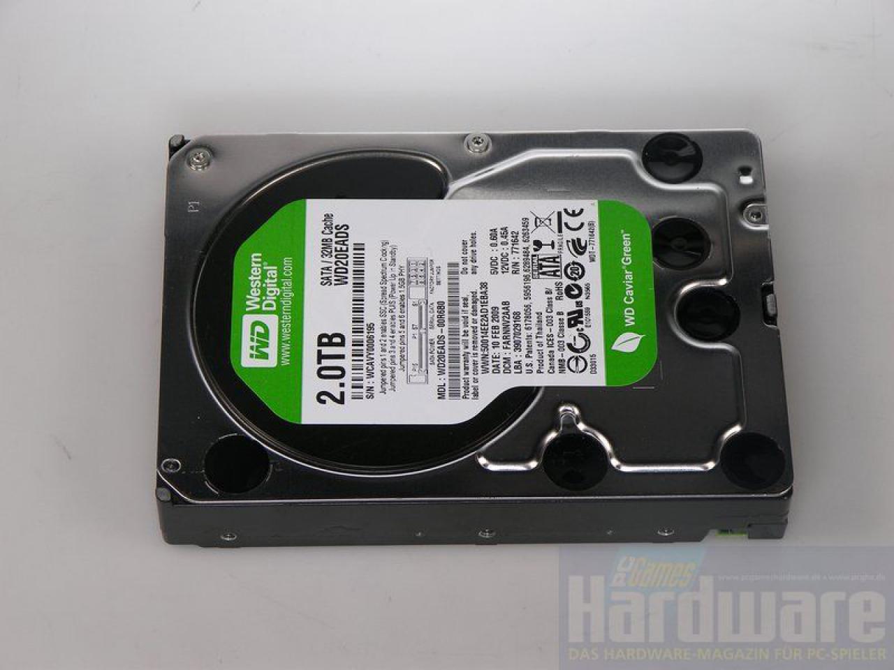 [26/03/2009] Western Digital Caviar Green WD20EADS (2 TB)