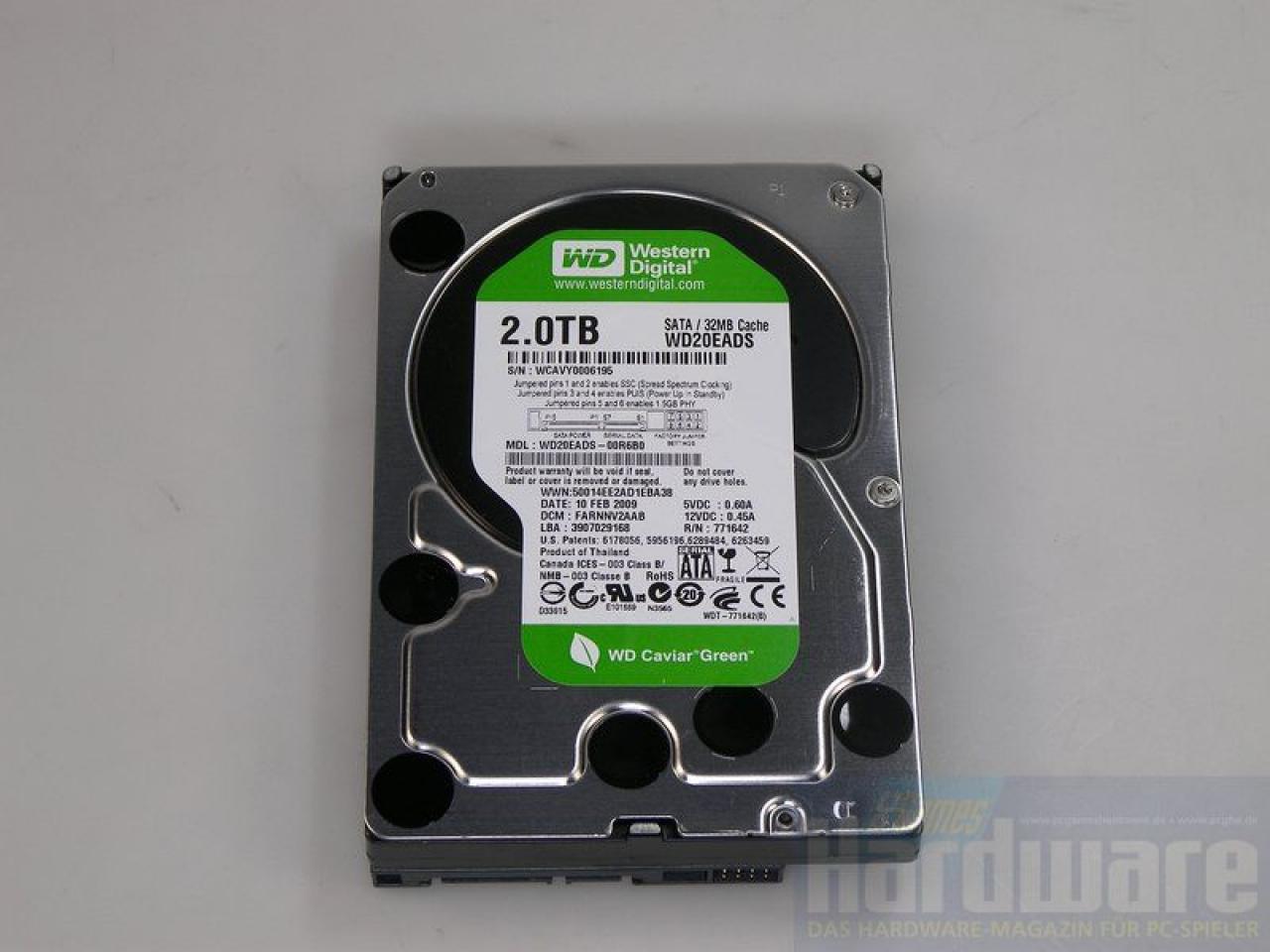 [26/03/2009] Western Digital Caviar Green WD20EADS (2 TB)