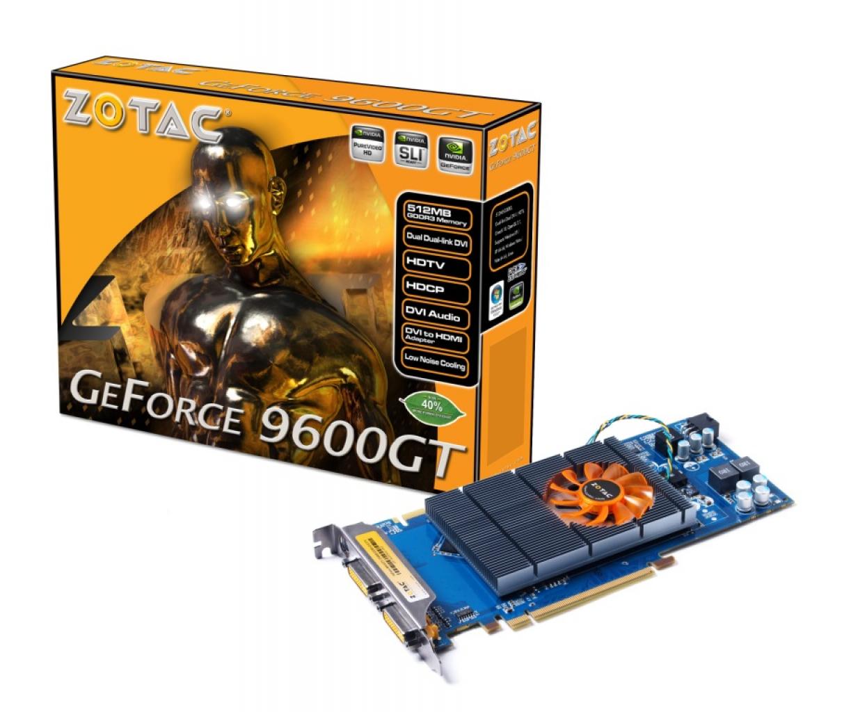 [05/03/2009] Zotac bringt im April eine 9800 GT Green Edition (im Bild: die 9600 GT Eco) (3)