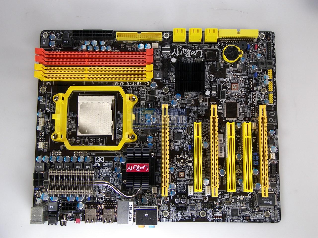 [25/03/2009] DFI Lanparty DK 790FXB-M3H5: Fasst aktuelle AM3-CPUs