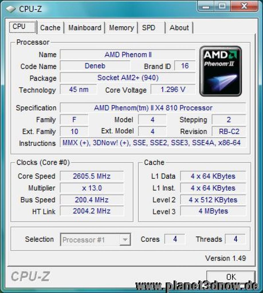 [05/03/2009] Phenom II X4 810 mit 6 MiByte L3-Cache (3)