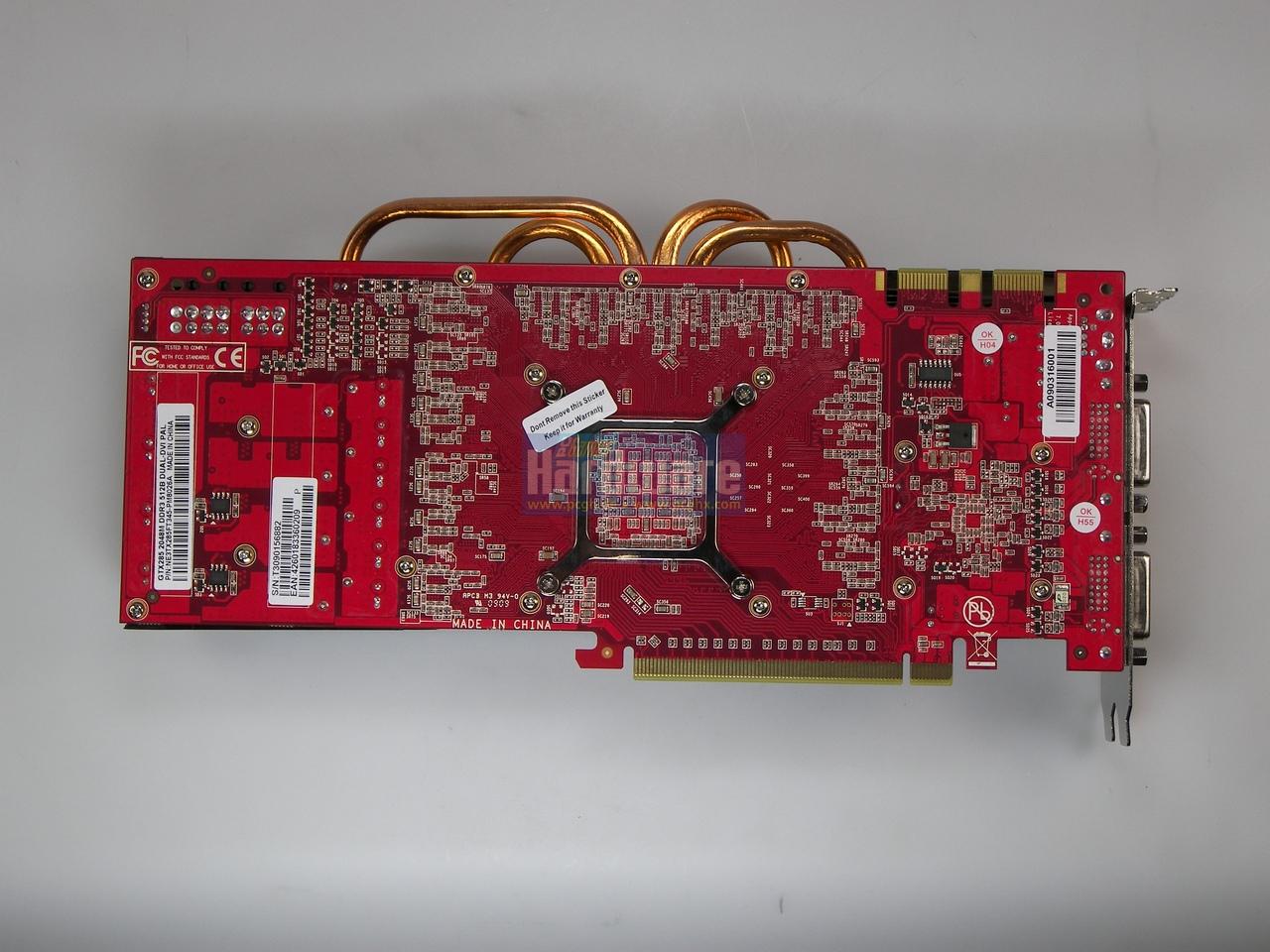[27/03/2009] Gainward Geforce GTX 285 mit 2 GiByte im PCGH-Testlabor