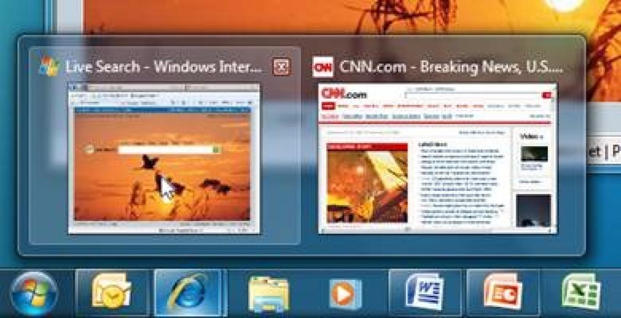 [01/03/2009] Windows 7: Verbesserungen bei der Taskleiste
