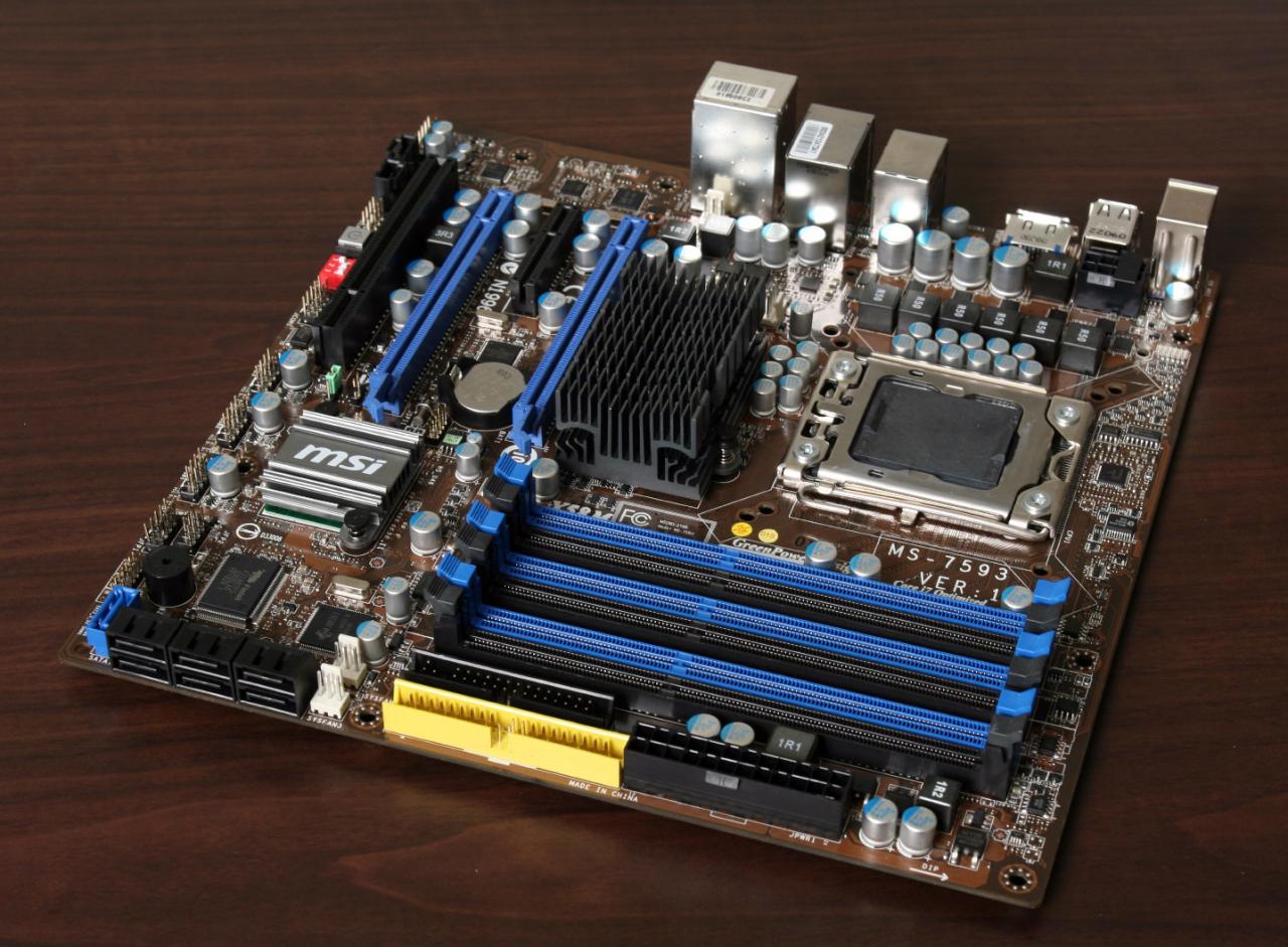 [14/04/2009] MSI Micro-ATX-Mainboard mit Intel X58-Chipsatz