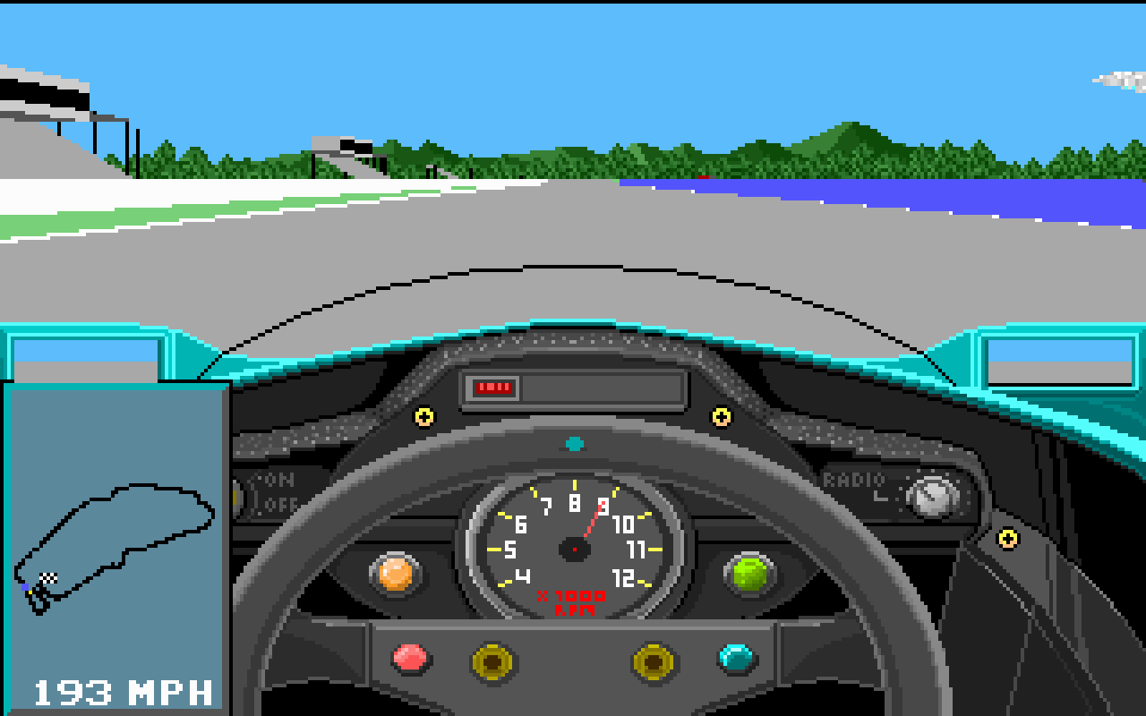 [28/04/2009] Mario Andretti's Racing Challenge, 1991: Das Spiel kommt von EA und bietet mehrere Rennserien. Der schicke Name machte daraus aber kein gutes Spiel.
