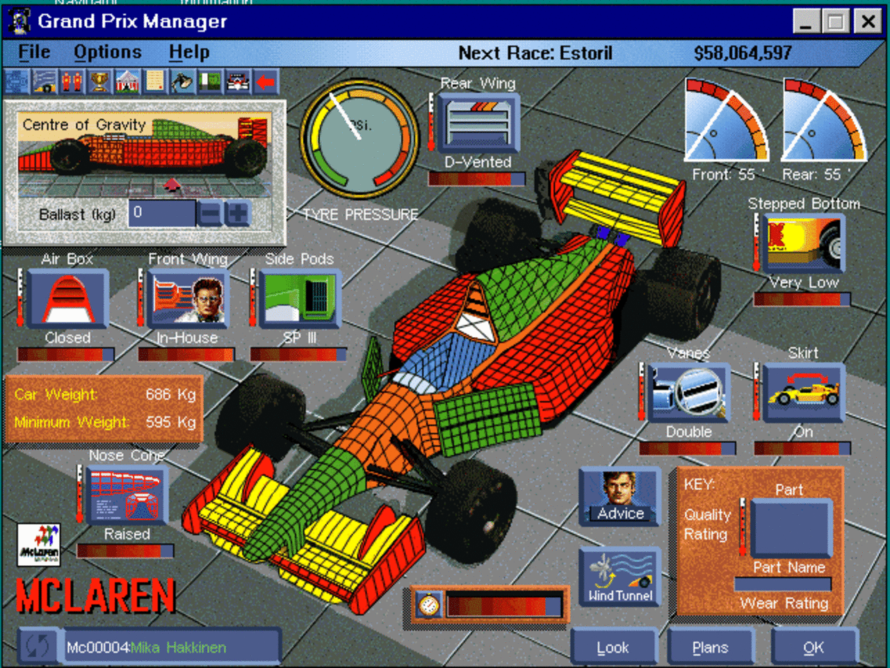 [28/04/2009] Grand Prix Manager, 1995: Vom Rennfahrer zum Manager - die Formel 1 entdeckt die WiSims.