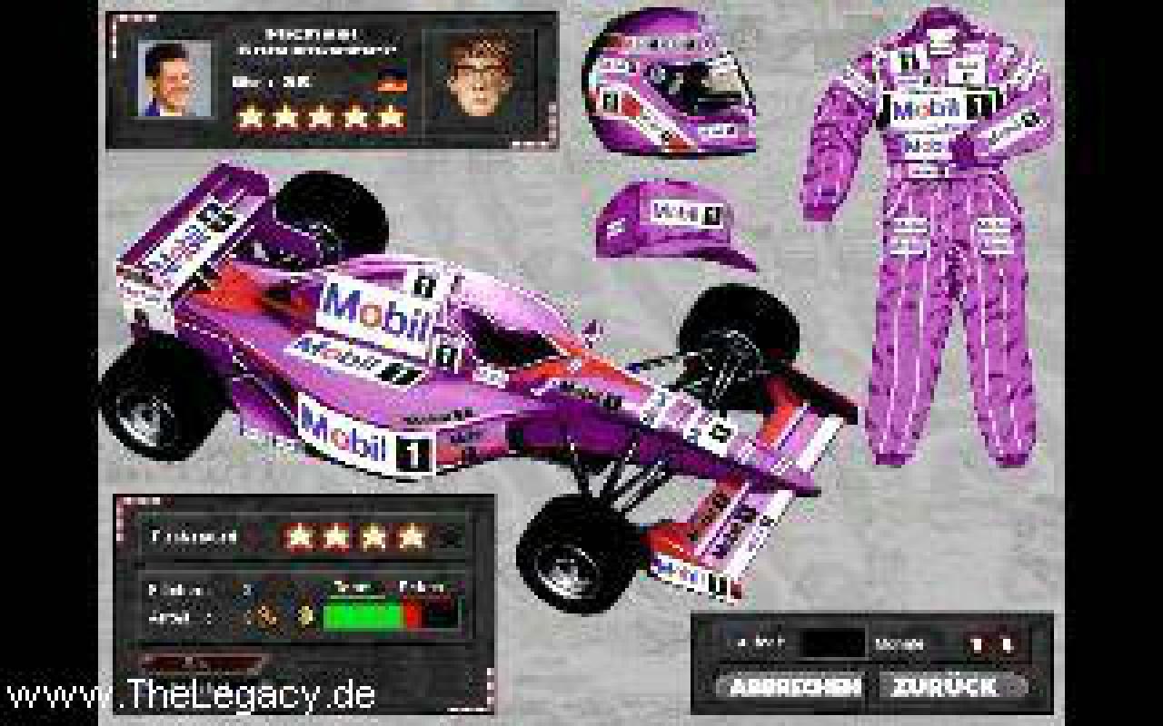 [28/04/2009] Grand Prix Manager 96, 1996: Ein weiteres deutsches Studio versucht sich, scheitert aber an der starken Konkurrenz.