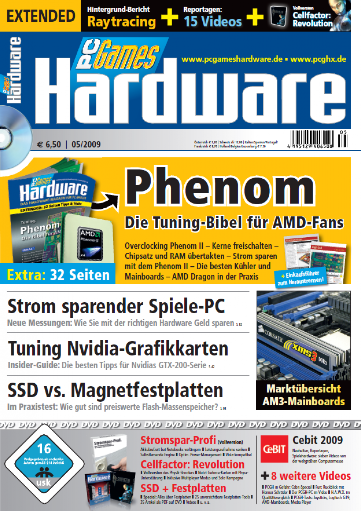 [01/04/2009] Cover der Extended-Ausgabe 05/2009