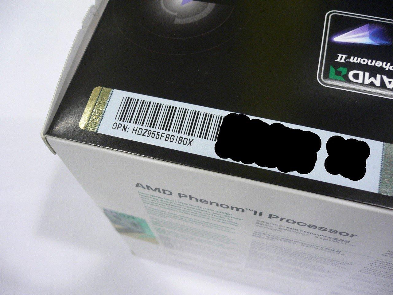 [18/04/2009] Erste Bilder zeigen den Phenom II X4 955 im Handel (2)