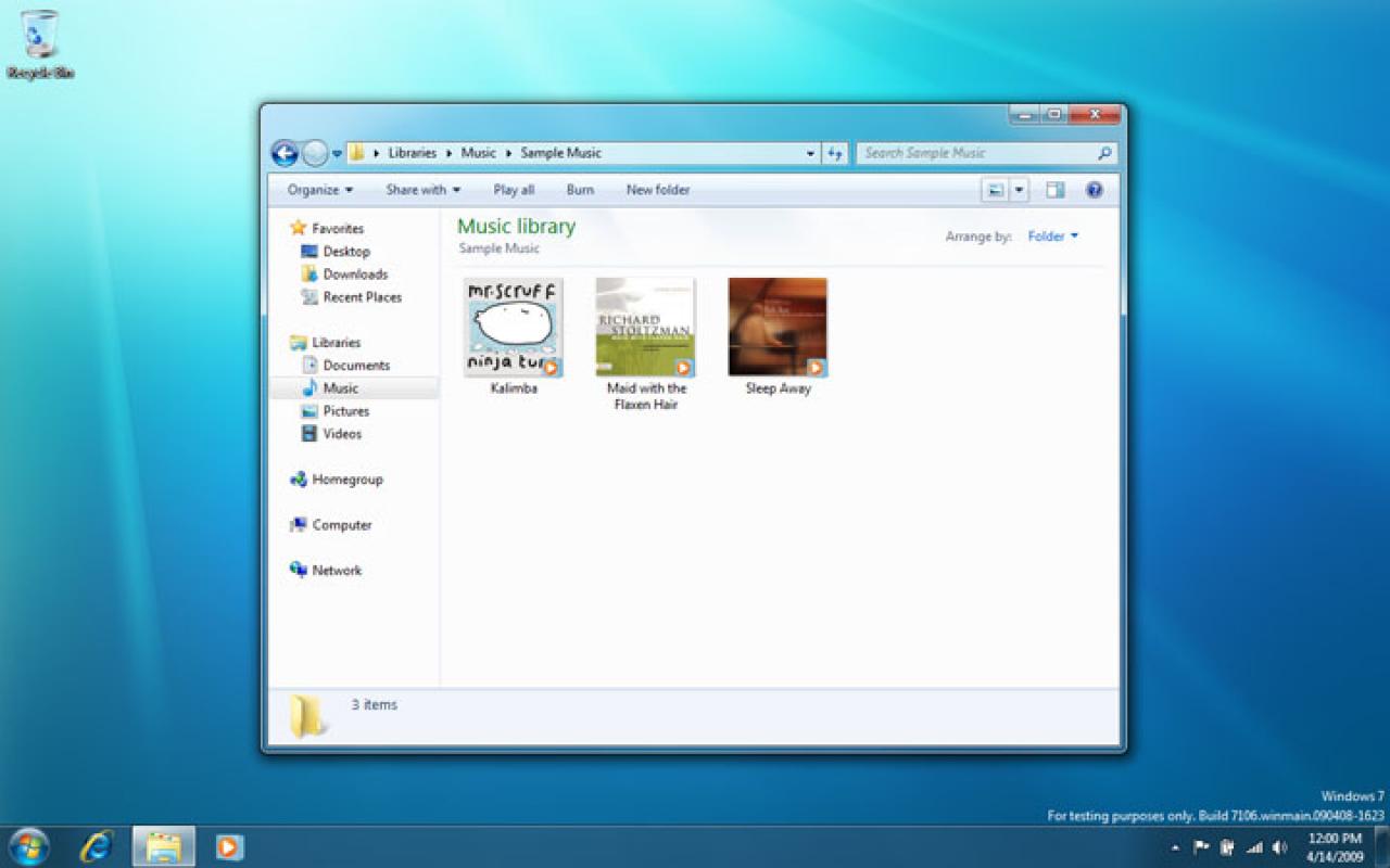 [20/04/2009] Windows 7: Entwicklung mit Build 7600 angeschlossen? (2)