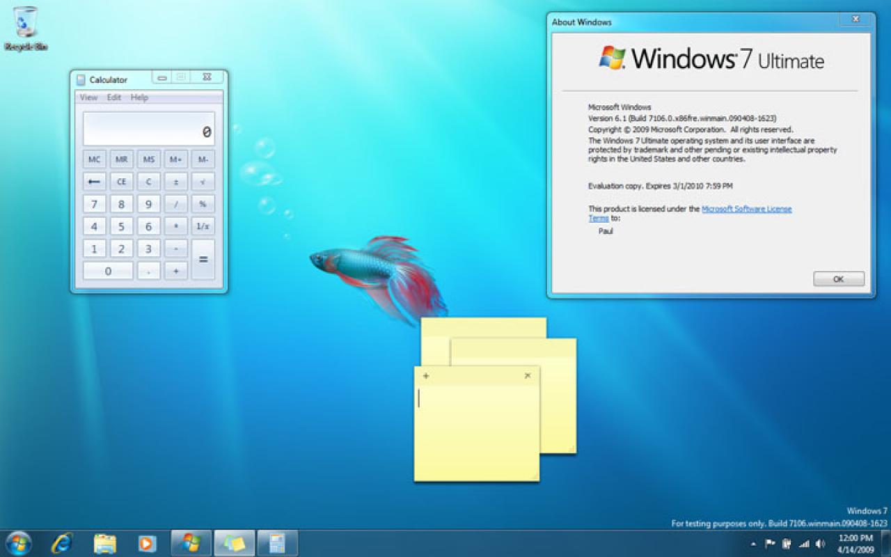 [20/04/2009] Windows 7, Build 7106 (4)