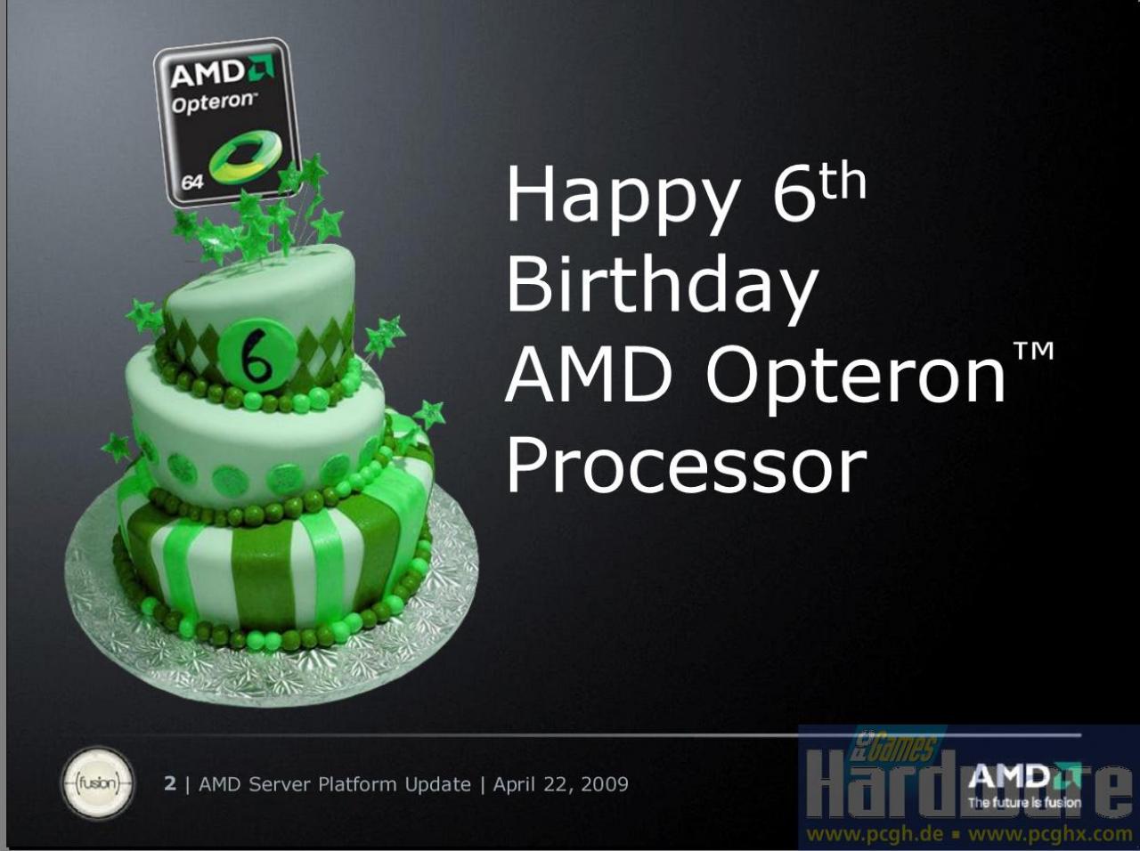 [22/04/2009] AMD: Sechs Jahre Opteron