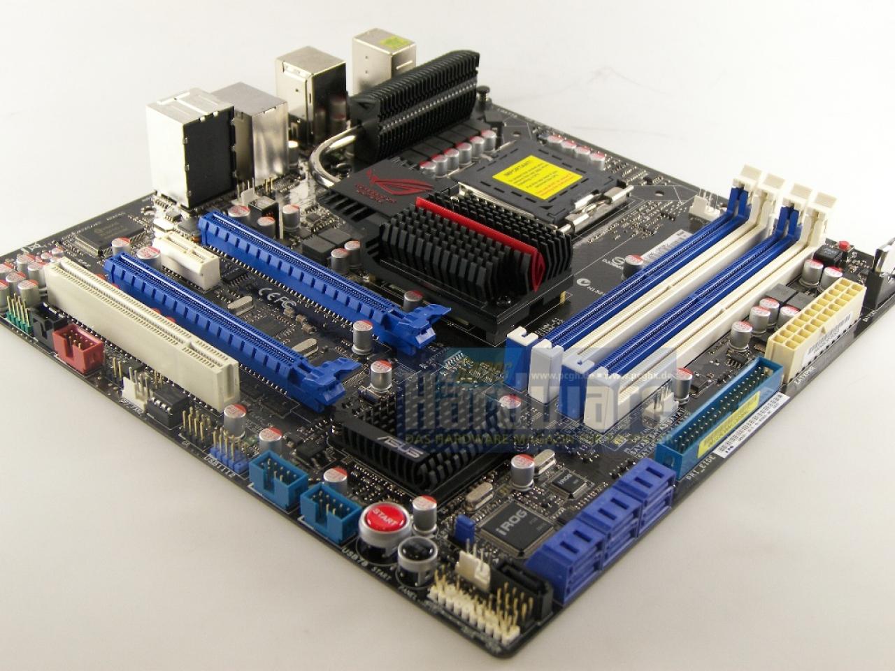 [30/04/2009] Asus Maximums II Gene, Sockel 775 (4)