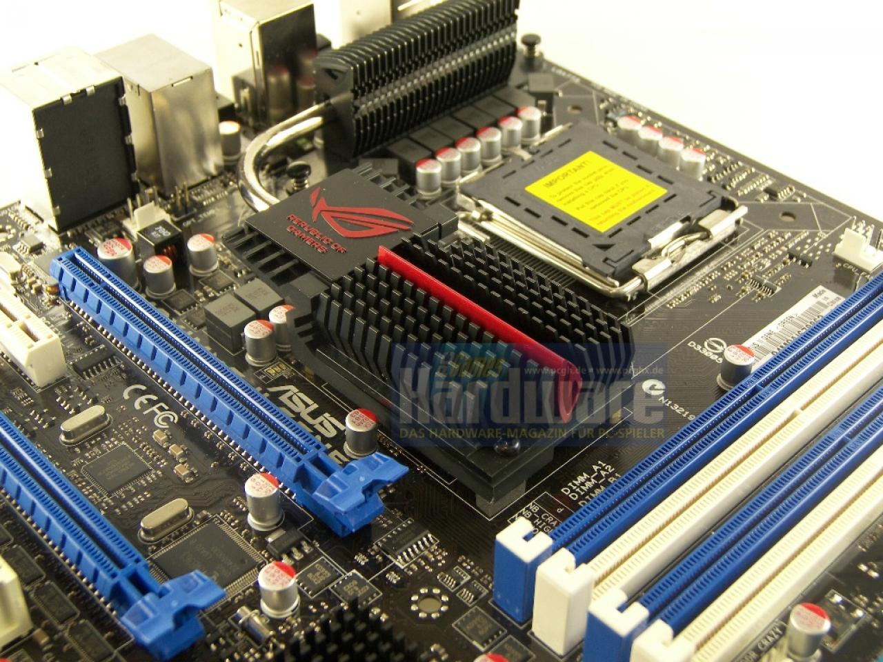 [30/04/2009] Asus Maximums II Gene, Sockel 775 (5)