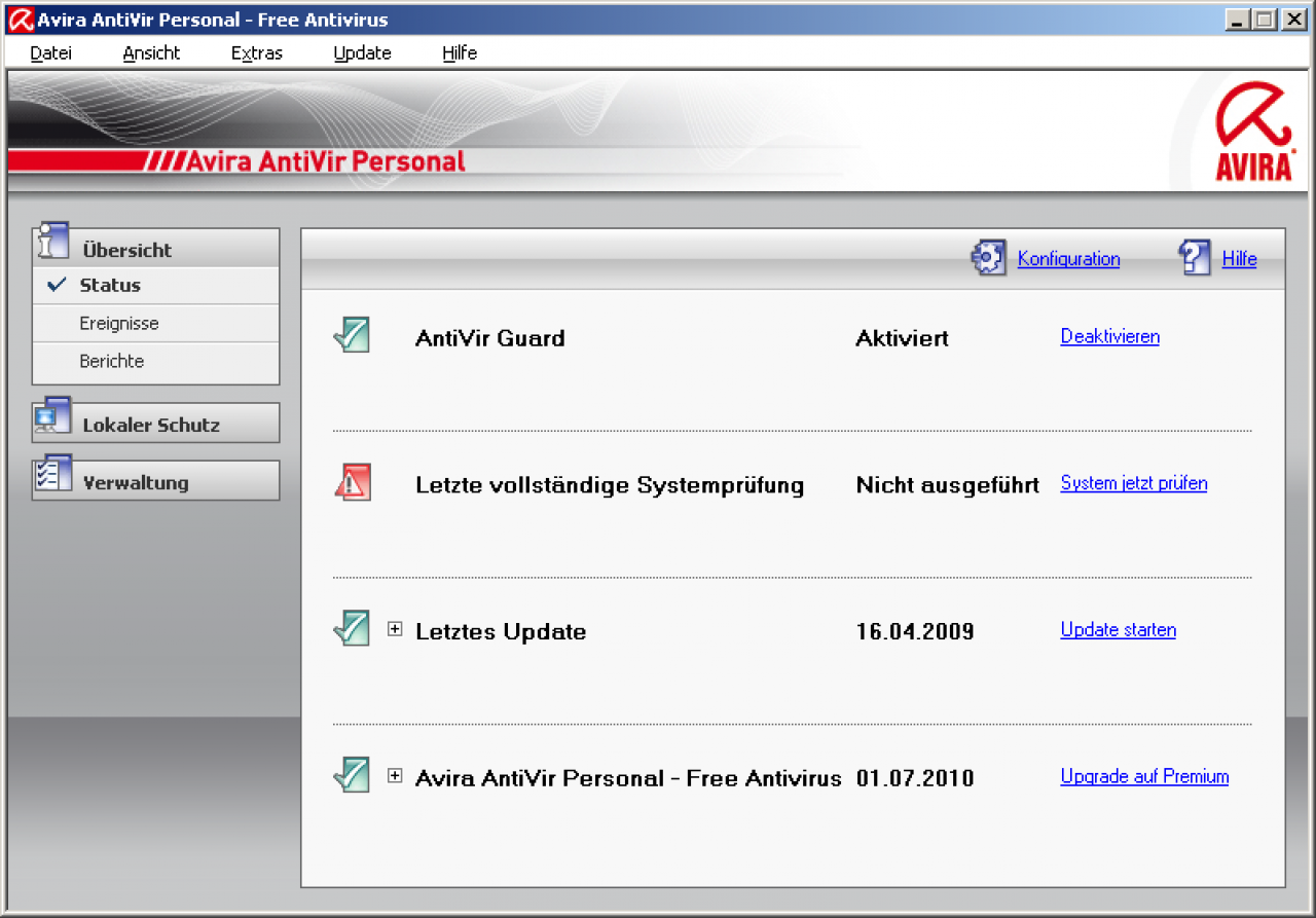 [16/04/2009] Avira Antivir 9
