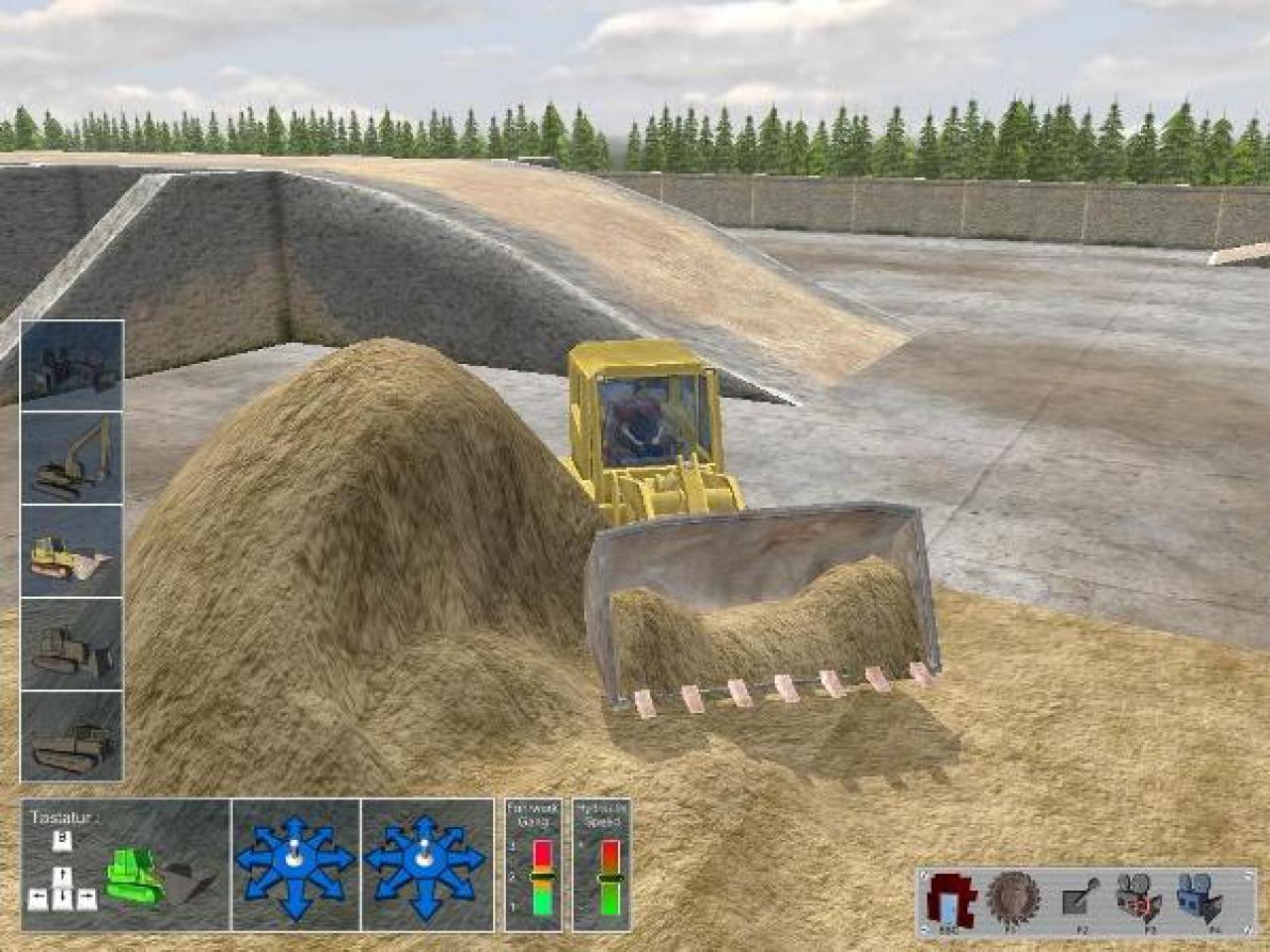 [21/04/2009] Bagger Simulator: Anbaggern in XXL. Graben Sie doch mal richtig tief
