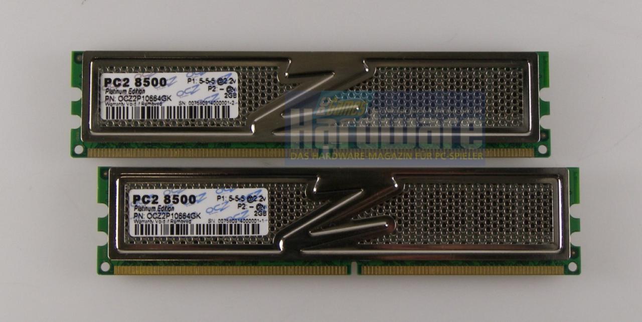 [09/04/2009] DDR2-1066: OCZ OCZ2P10664GK