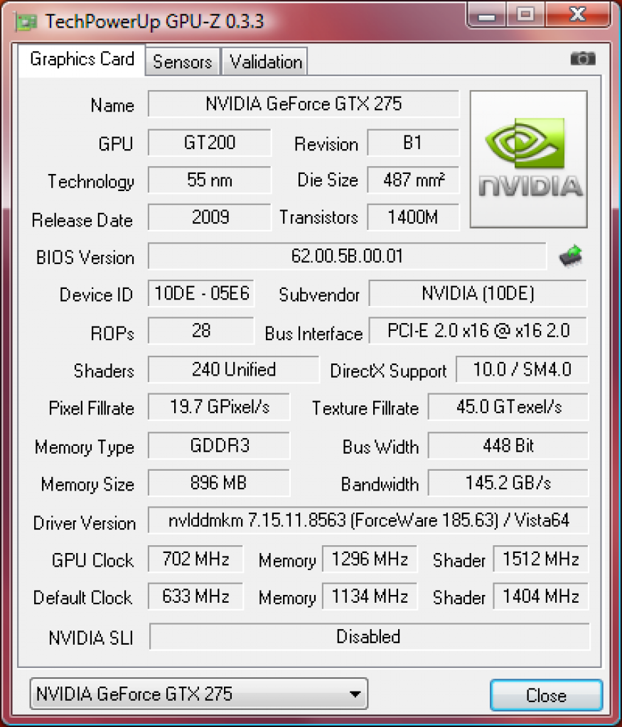 [01/04/2009] Geforce GTX 275: Maximaler OC-Takt bei voller Lüfterdrehzahl
