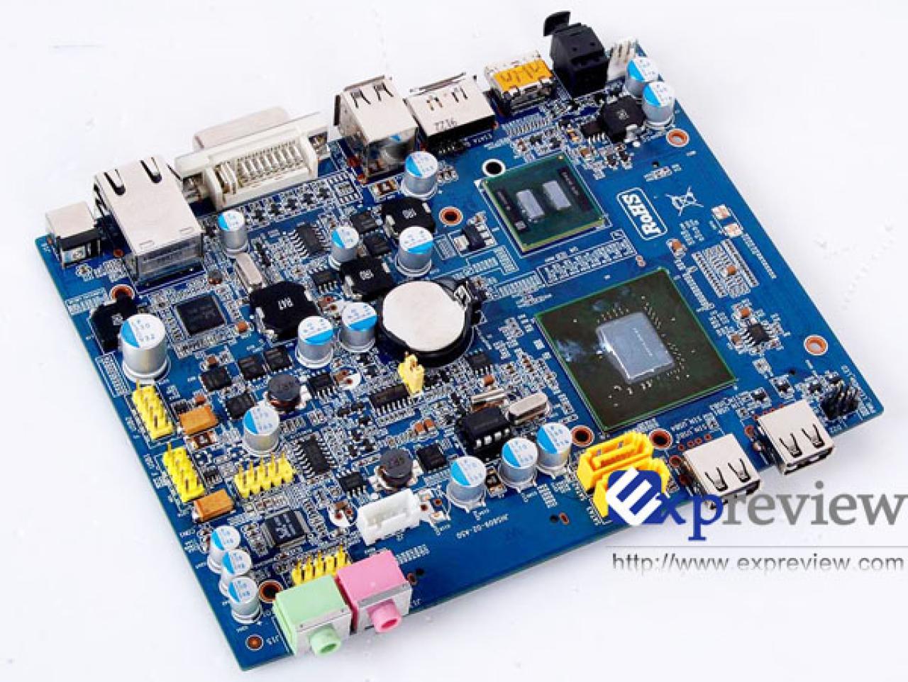 [27/04/2009] ASL stellt Mini-ITX-Mainboard mit Nvidia Ion vor (1)