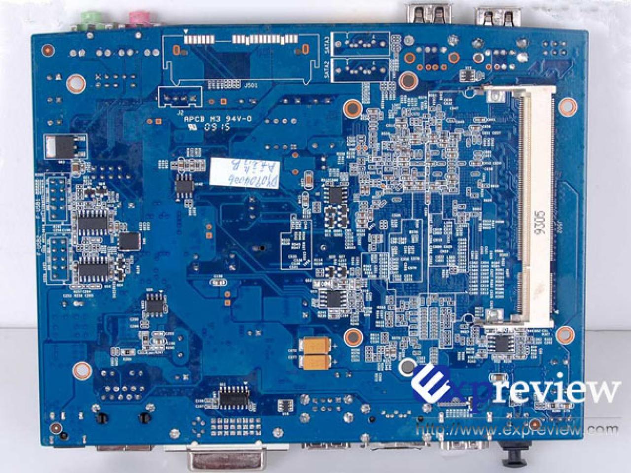 [27/04/2009] ASL stellt Mini-ITX-Mainboard mit Nvidia Ion vor (2)