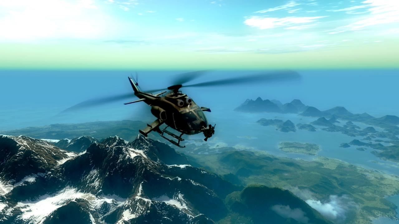 [01/04/2009] 2010: Just Cause 2 (Traumhafter Urlaubshimmel, aber der Heli stört)
