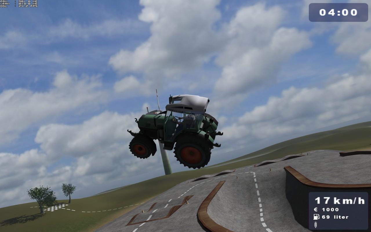 [15/04/2009] Landwirtschafts-Simulator 2009 Demo: Stunt-Action