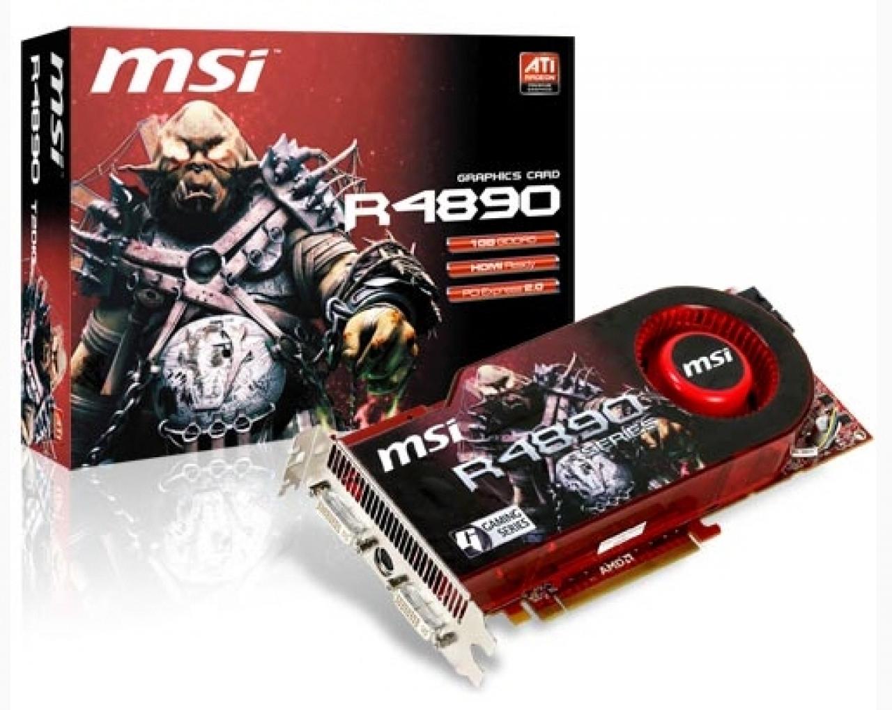 [02/04/2009] MSI HD 4890