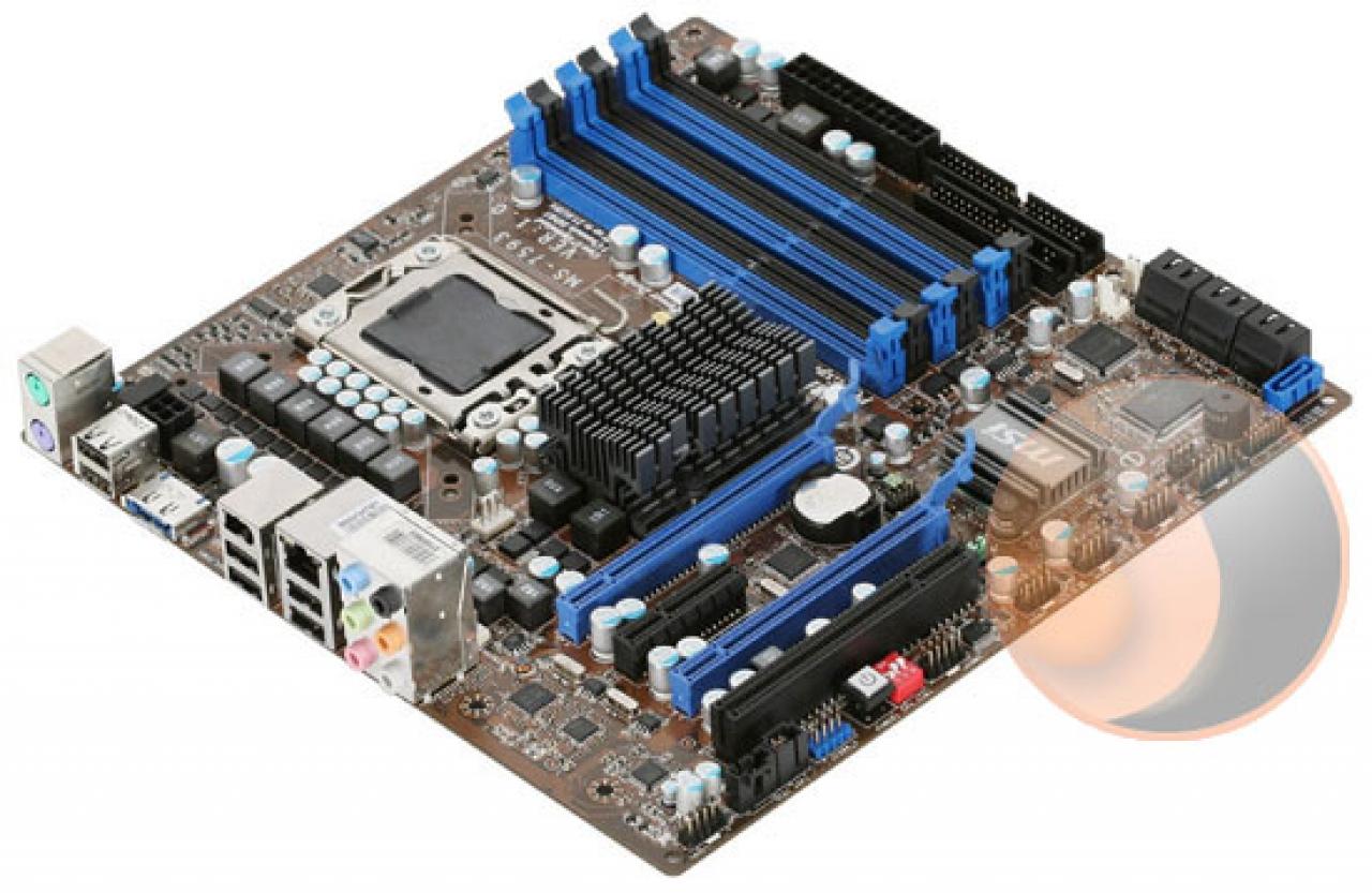 [14/04/2009] MSI Micro-ATX-Mainboard mit Intel X58-Chipsatz