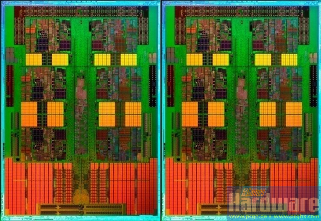 [22/04/2009] AMD Magny Cours Die-Shot