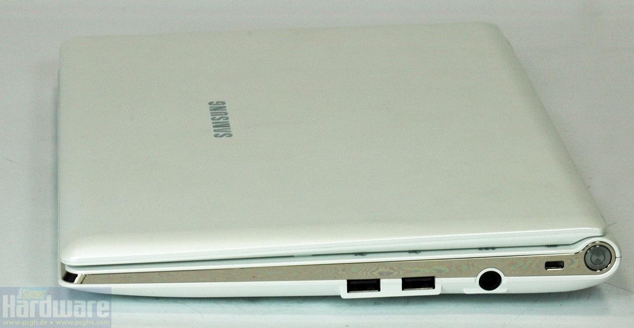 [30/04/2009] Samsung NC20: Insgesamt sind 3 USB-Anschlüsse vorhanden.