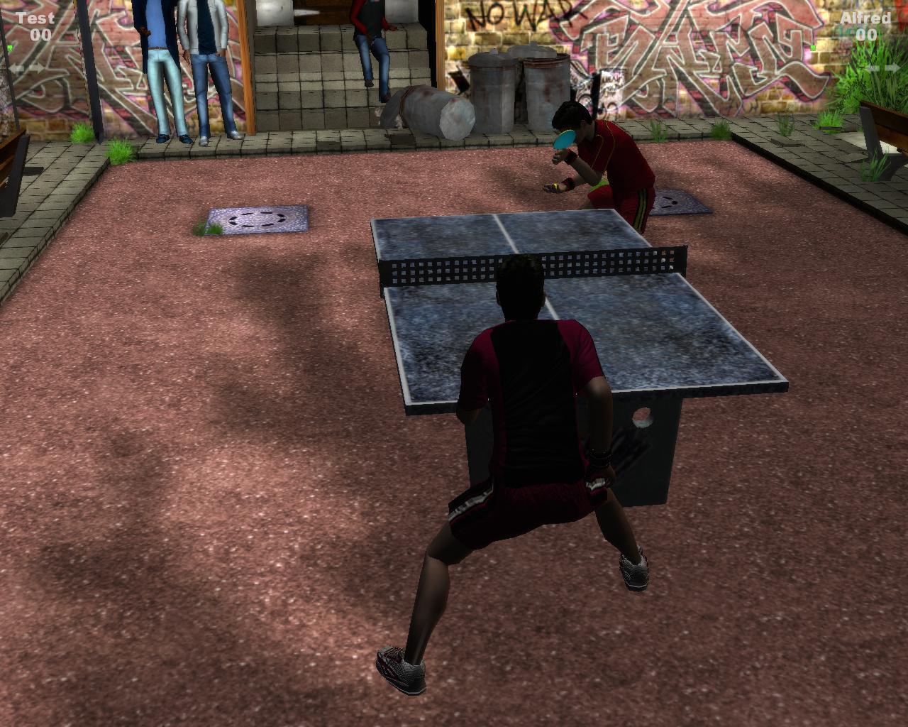 [21/04/2009] Tischtennis Simulator: Wenn es an Platz oder Können mangelt